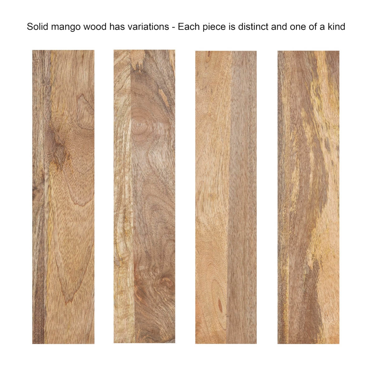 Round Mango Wood Coffee Table with Storage D36909