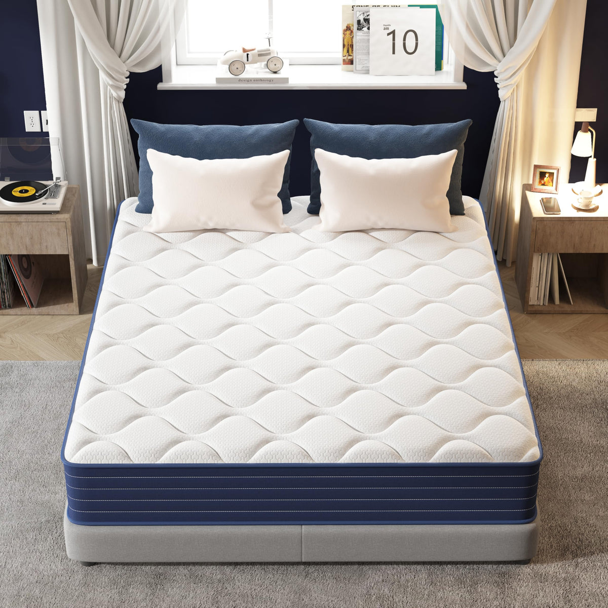 12 Inch Full Hybrid Double Mattress Z13753