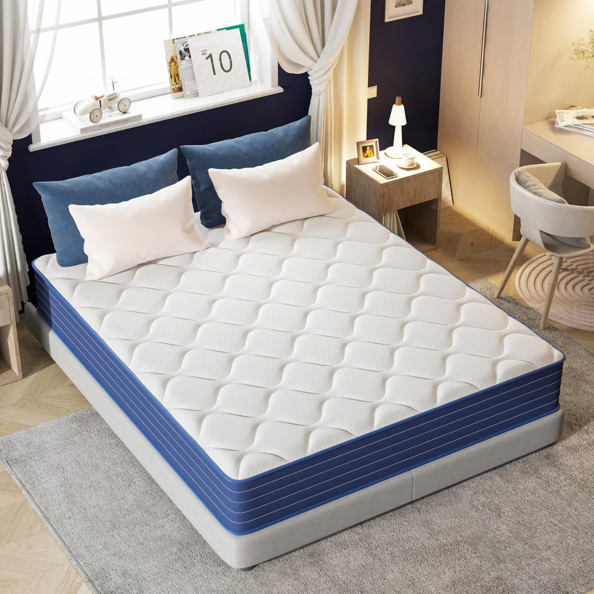 12 Inch Full Hybrid Double Mattress Z13753