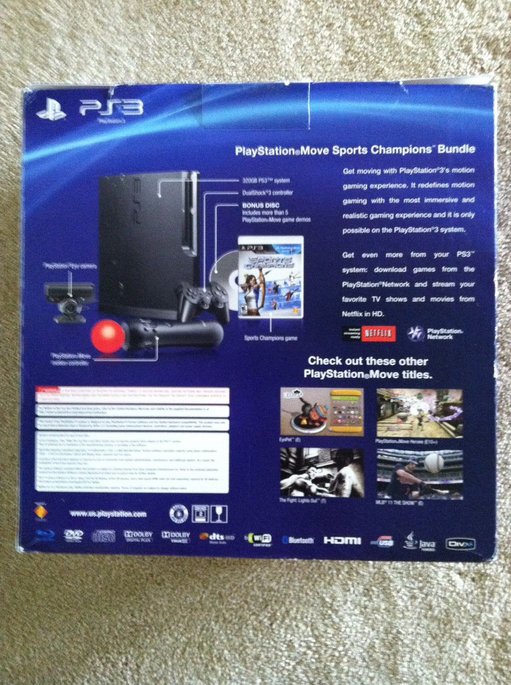 PlayStation 3 320 GB System O40428