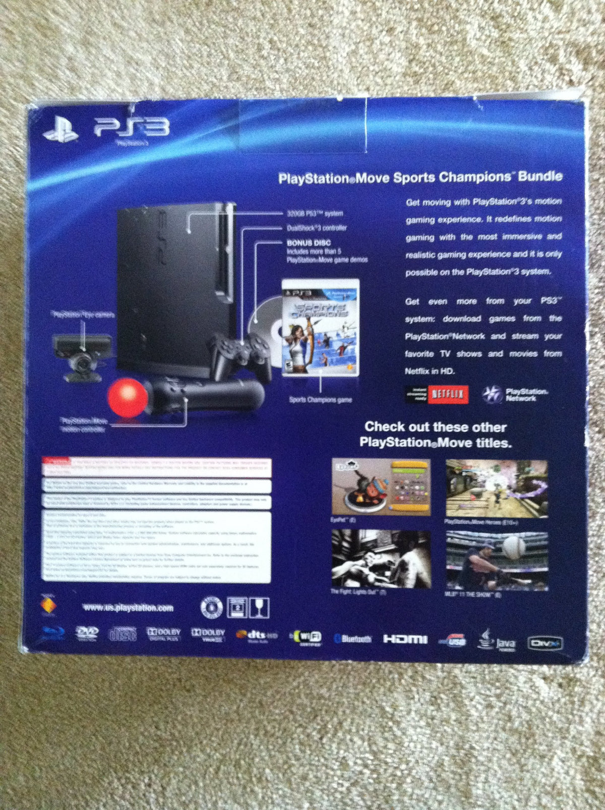 PlayStation 3 320 GB System O40428